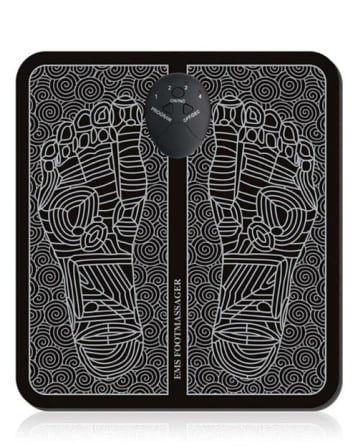 Electric EMS Foot Massage Pad Feet Acupuncture Stimulator