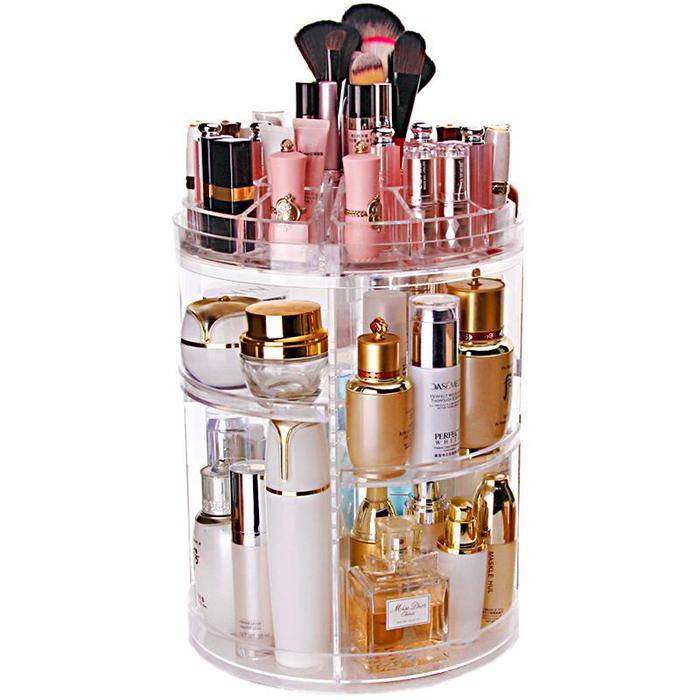 360 Rotating Cosmetic Organizer