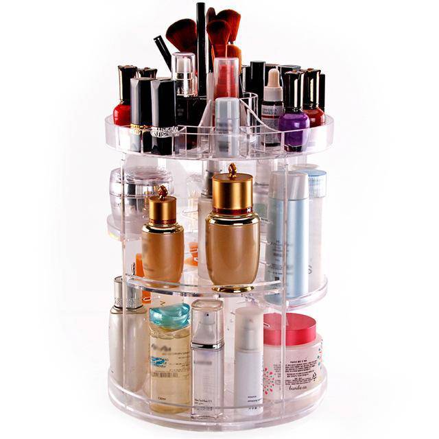360 Rotating Cosmetic Organizer