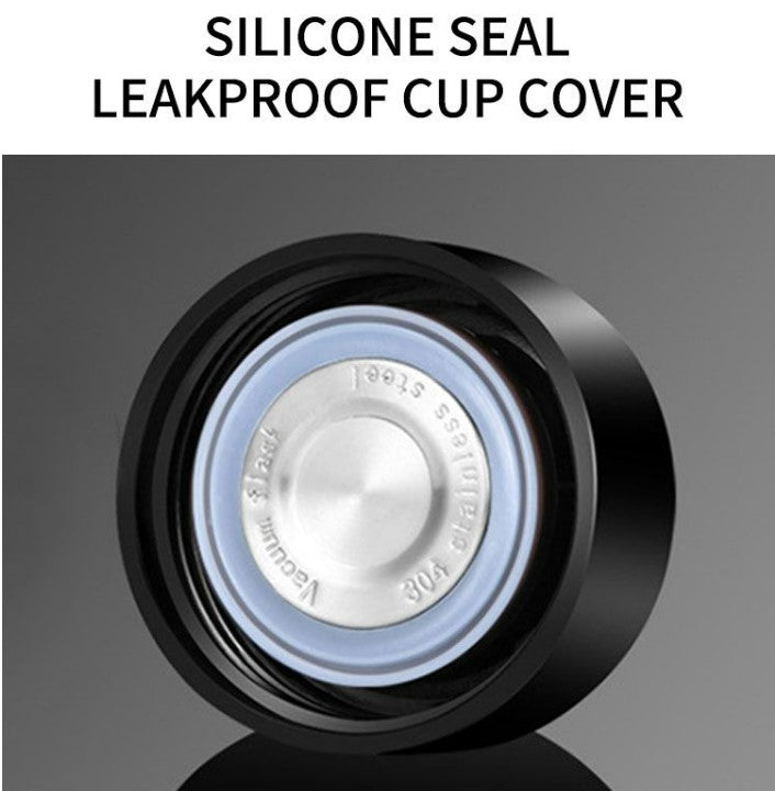 Digital Thermometer Flask - 500ml - Blue