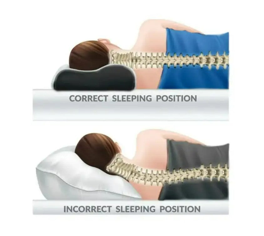 Cervical Memory Foam Carbon Pillow