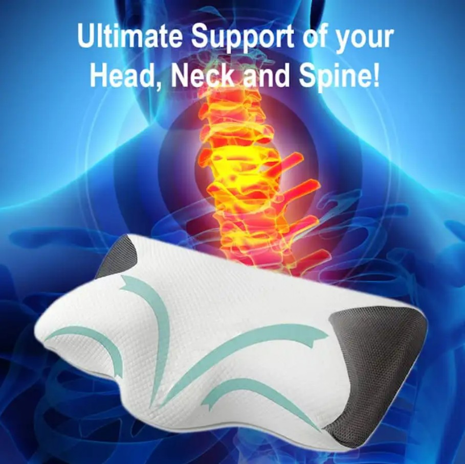 Cervical Memory Foam Carbon Pillow