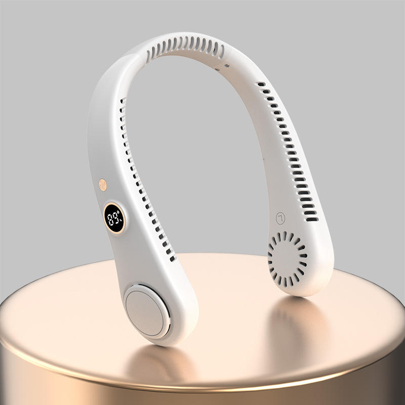 Bladeless Rechargeable Neck Fan 5 Adjustable Speeds