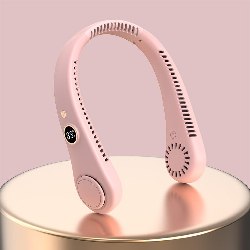 Bladeless Rechargeable Neck Fan 5 Adjustable Speeds