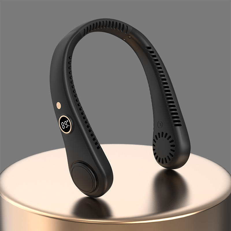 Bladeless Rechargeable Neck Fan 5 Adjustable Speeds