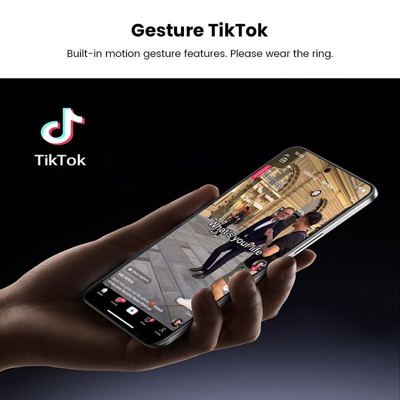 Xiaomi Smart Ring for Men & Women. Tracks Heart Rate, Blood Oxygen, Sleep. 5ATM Waterproof Fitness Tracker